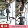 Women's Pleated Skirt & Jacket Quick-Dry Yoga Set