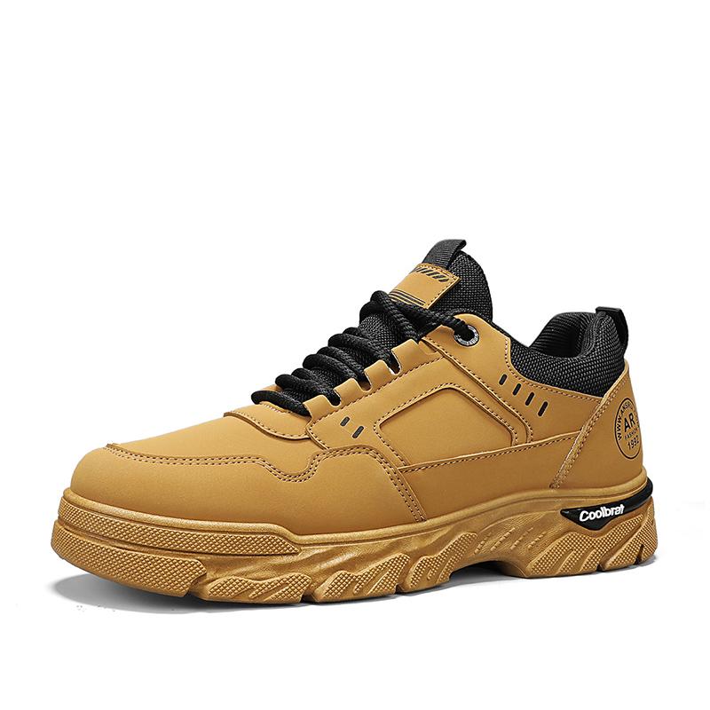 

Men s Joker Work Shoes Four Seasons Soft-sole Non-slip Comfort casual Walking Shoes Outdoor fashion male Labor Protection Shoes 44