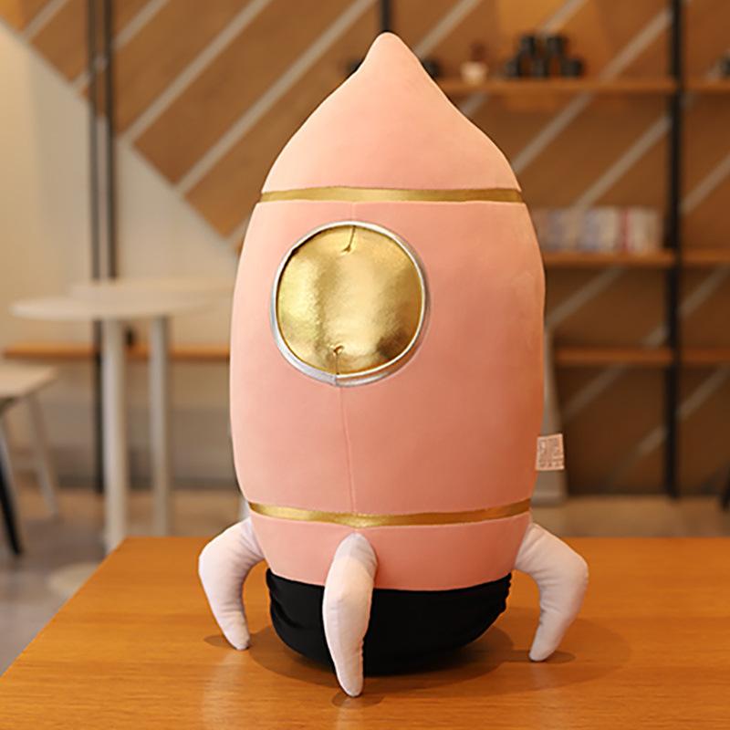 

Creative Simulation Space Astronaut Doll Plush Toy Space Rocket Spaceship Pillow Children S Doll Ragdoll 30cm（0.15kg）