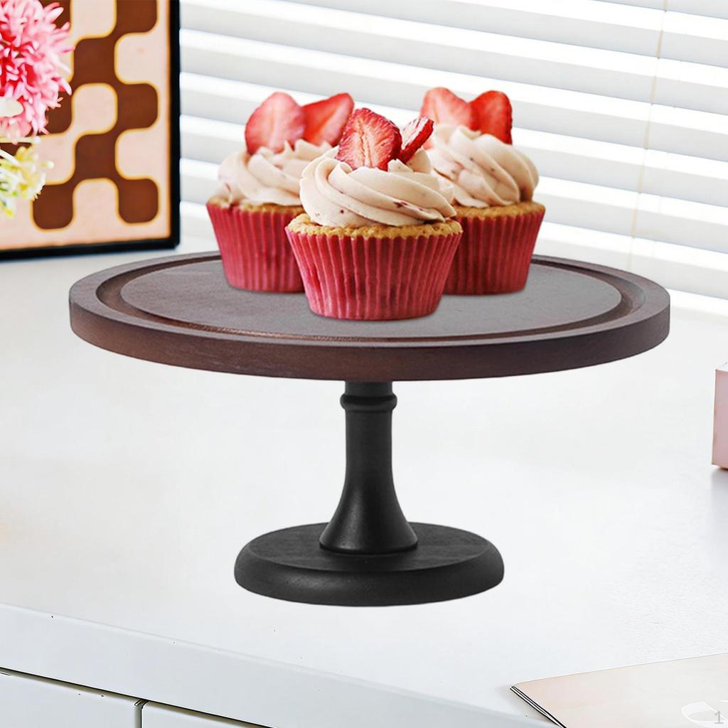 Cake Display Stand Plate Gifts Decorating Space Saving Buffet Riser Dessert Table Set