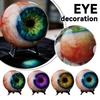 6cm Realistic Eyeball Resin Ornament with Base Creepy Eye Ball Decoration