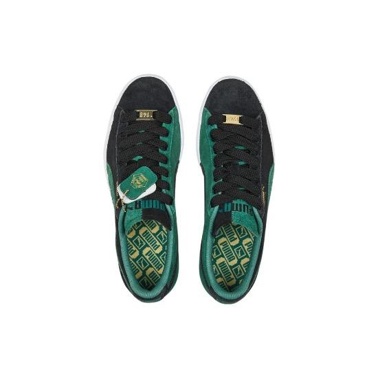 Puma Suede Archive Remastered Unisex Sneakers Black White Dark-Night 389462-01