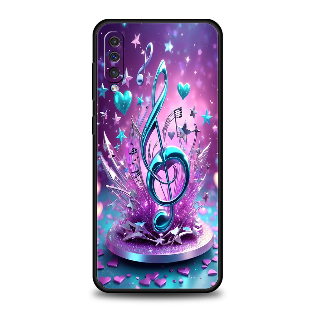 

Чехол для телефона Samsung Galaxy A56 A36 A26 A06 A16 A24 A36 A54 A14 A42 A22 A20 A12 A10 Мягкий ТПУ Корейский Милый Музыкальная Нотация Samsung A50