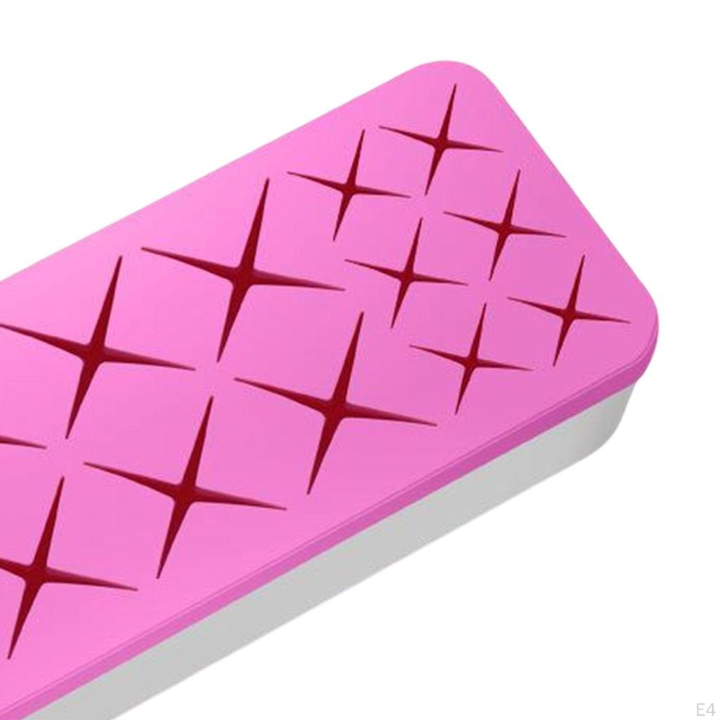 Organizer Rectangle Silicone Make Up Brush Holder Cosmetics Storage Display Case 16 Grids