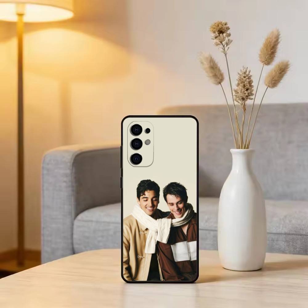 R-RW & RB Film Phone Case Black Silicone Soft For Samsung S25,S24,S21,S22,S23,S30,Ultra,S20,Plus,Fe,Lite