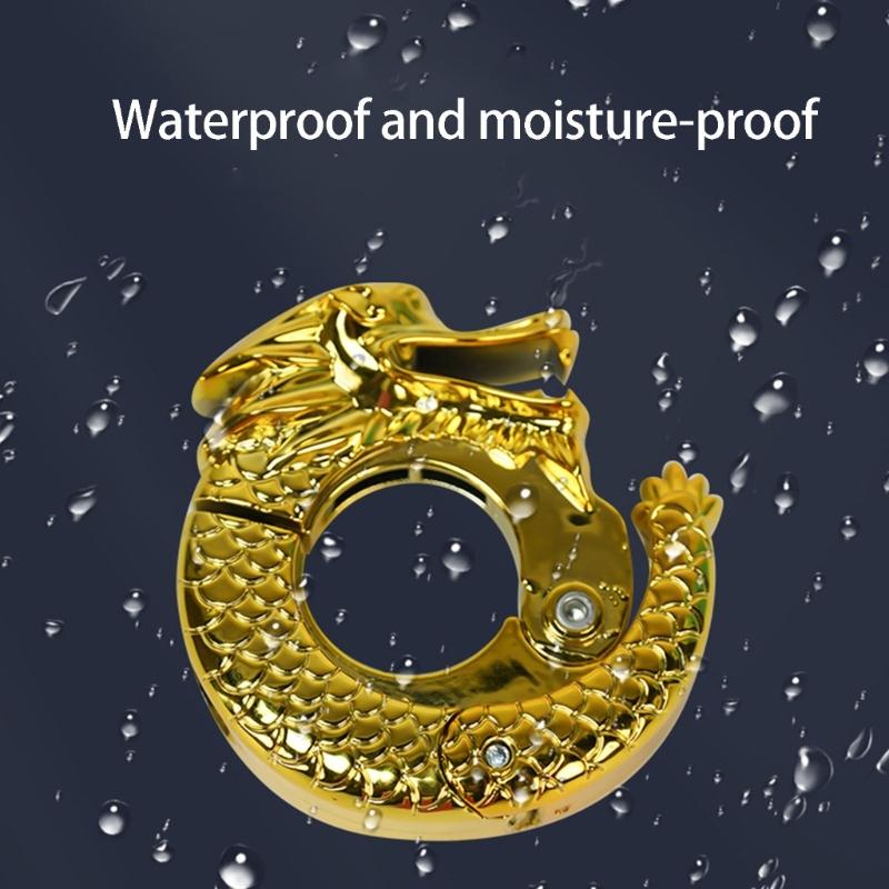 Electric Bike Handlebars Storage Hook, Alloy Fashion Rings Clip for Helmets, Backpacks, Grocery Bag and Riding Accessories