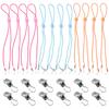 12Pcs Elastic Lanyard Cross Stitch Side Clip Set Fabric Fastening Clip  Embroidery Tools