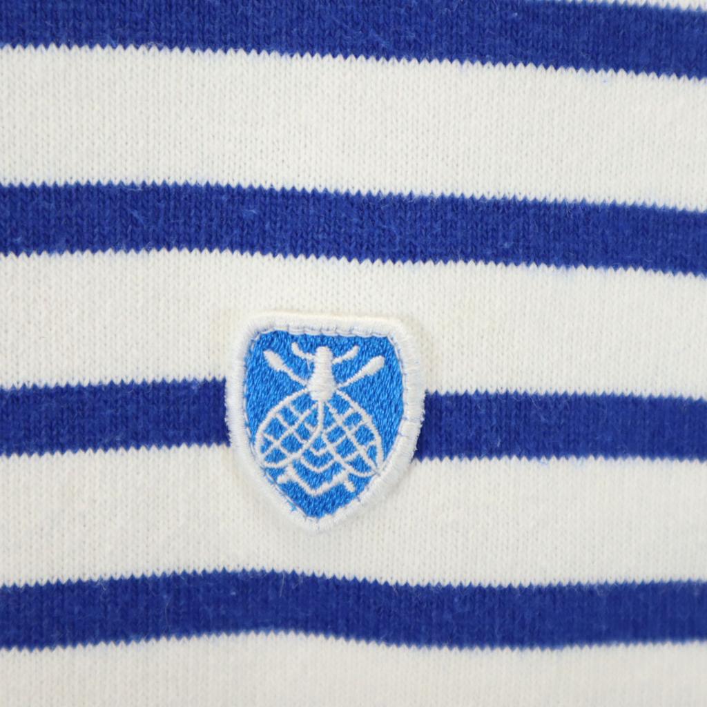 B:MING by BEAMS ORCIVAL 40th Anniversary Special Order Made in Japan Border Pattern Short sleeve Polo shirt Men's Used