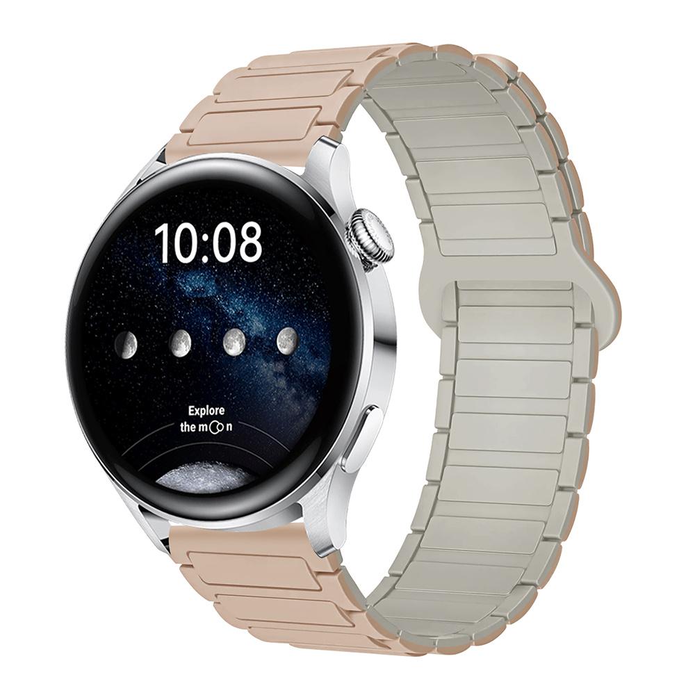 18mm 22mm 20mm Magnetic Silicone Strap For Samsung Galaxy Watch 7 6 5 4 44mm 40mm Sports Band For Galaxy Watch 4 6 Classic 47mm Huawei GT 4/5/6 41mm