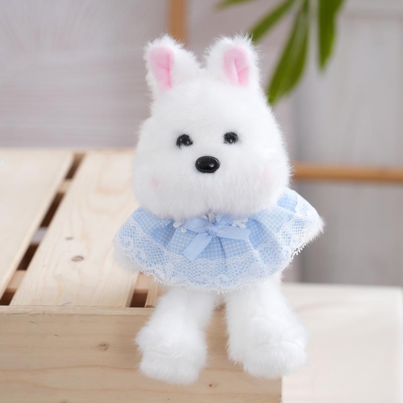 Pastoral Little Rabbit Plush Toy - Cute Gift for Girlfriend Companion