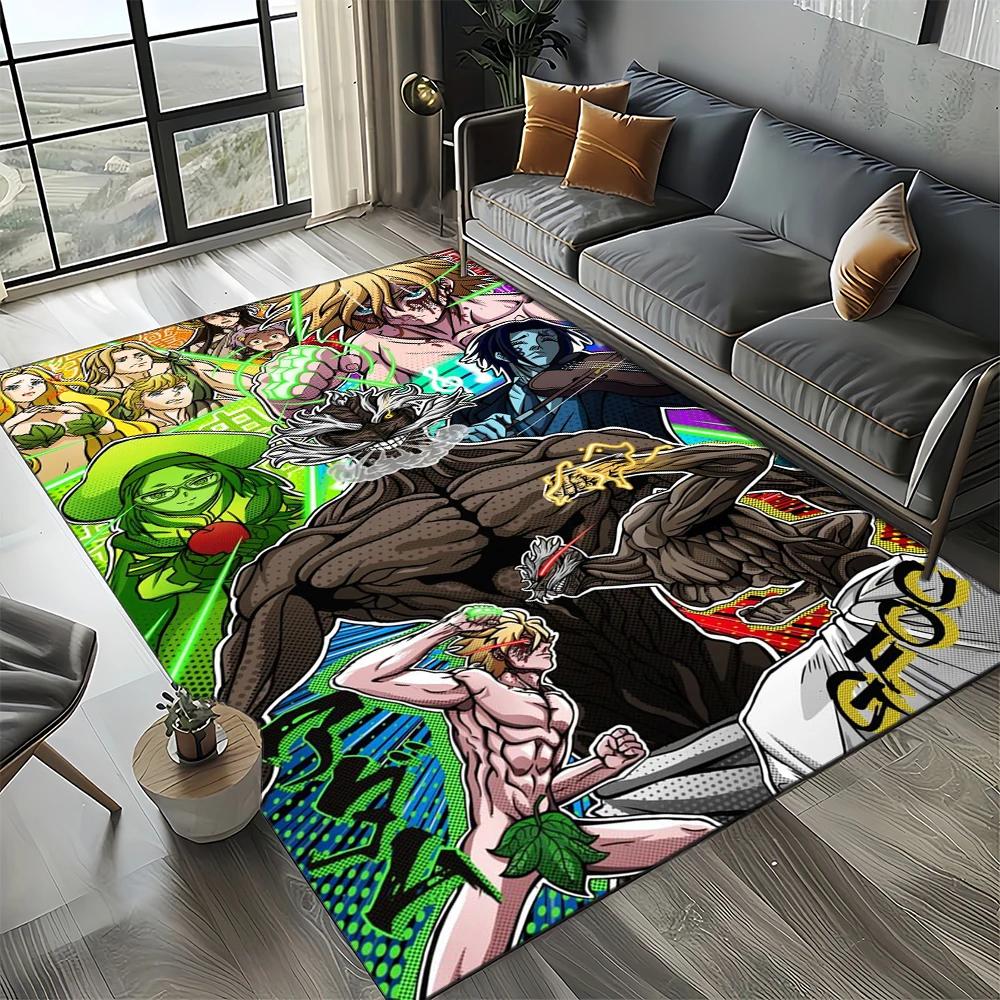New Style Record of Ragnarok Cartoon Anime Carpet Rug for Living Room Bedroom Home Sofa Decoration,Kids Non-slip Floor Mat