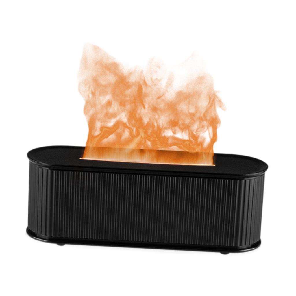 USB Bunter Flammen Ätherische Öle Diffusor für Zuhause Büro Timing-Funktion