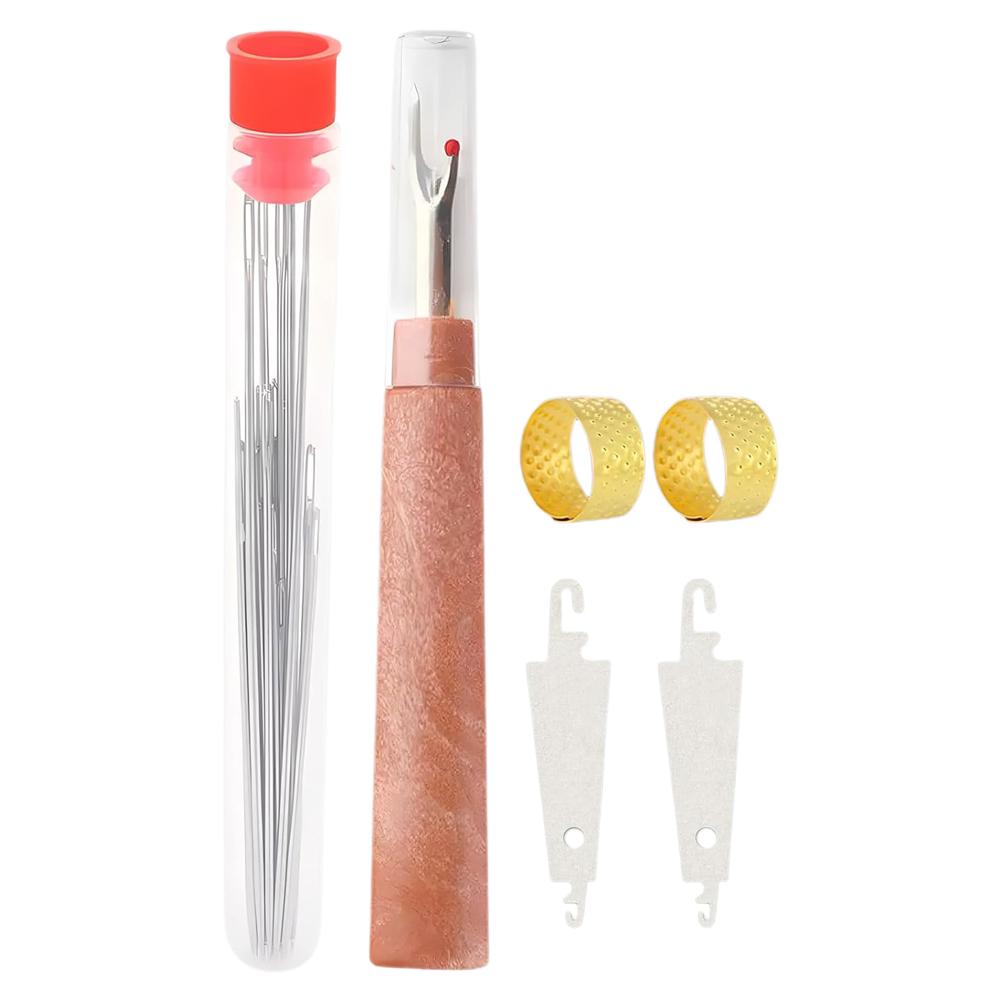 31/34/37PCS Sewing Kits DIY Multi-function Sewing Box Set Big Eye Steel Needles for Hand Quilting Stitching Embroidery Thread