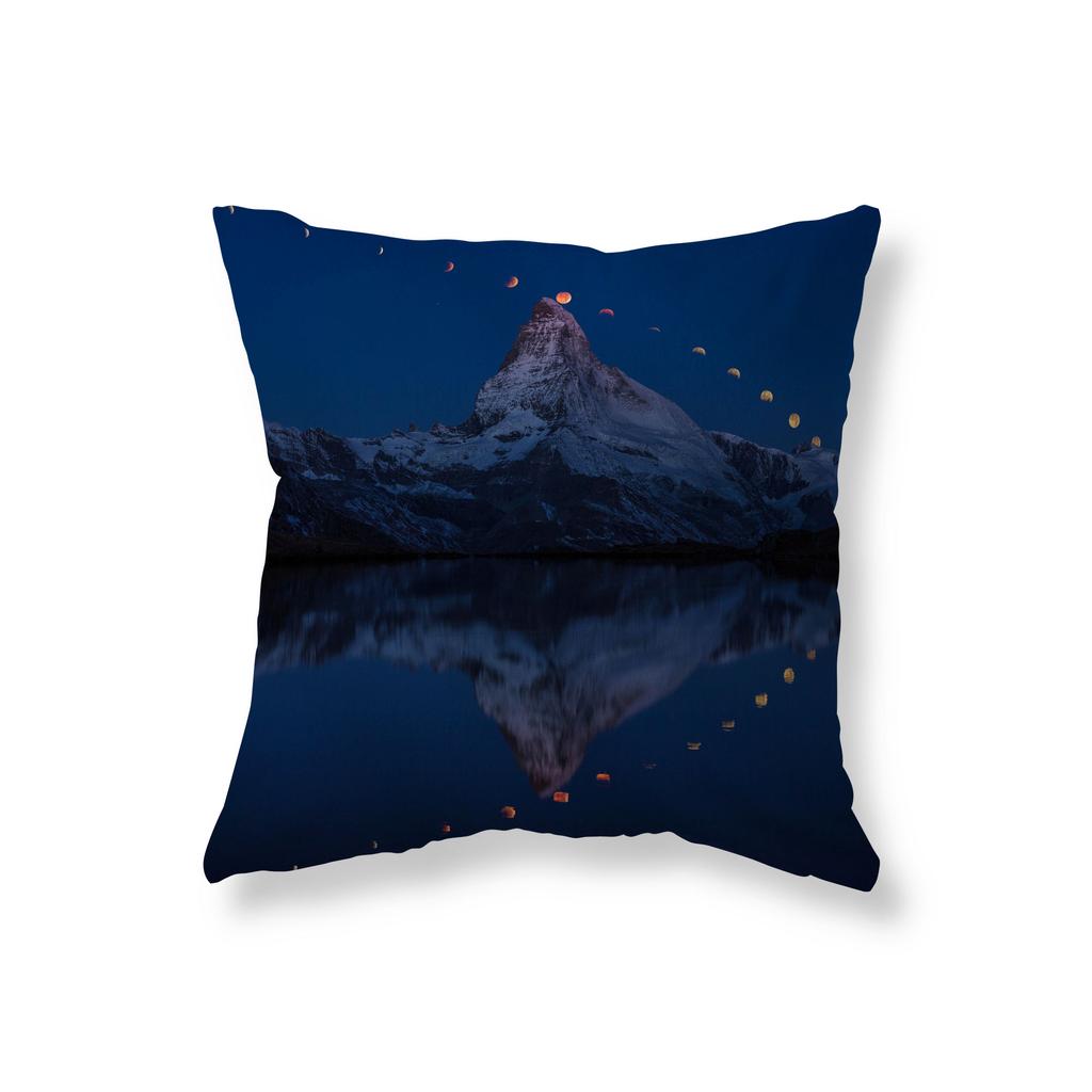 Night Sky Star Landscape Throw Pillow Cover Sofa Car Decorative Pillow Cover Chair Cushion Cover Room Aesthetics Home Decor