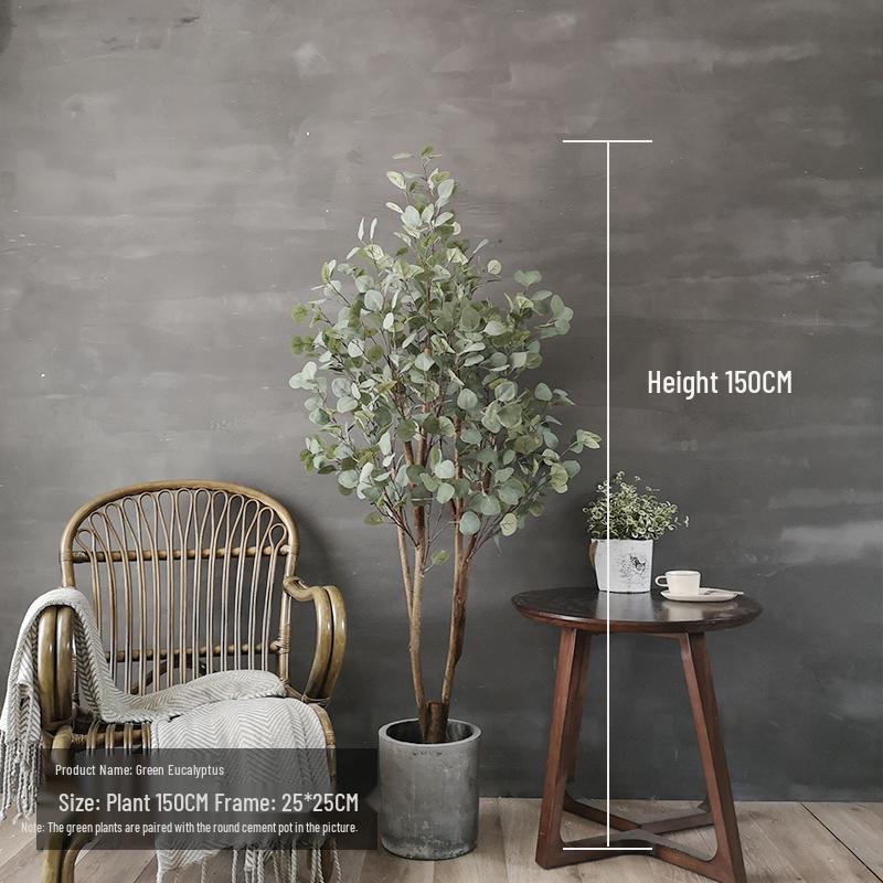 Luxury Fiddle-Leaf Fig Artificial Tree - Large Indoor Potted Plant Decor.