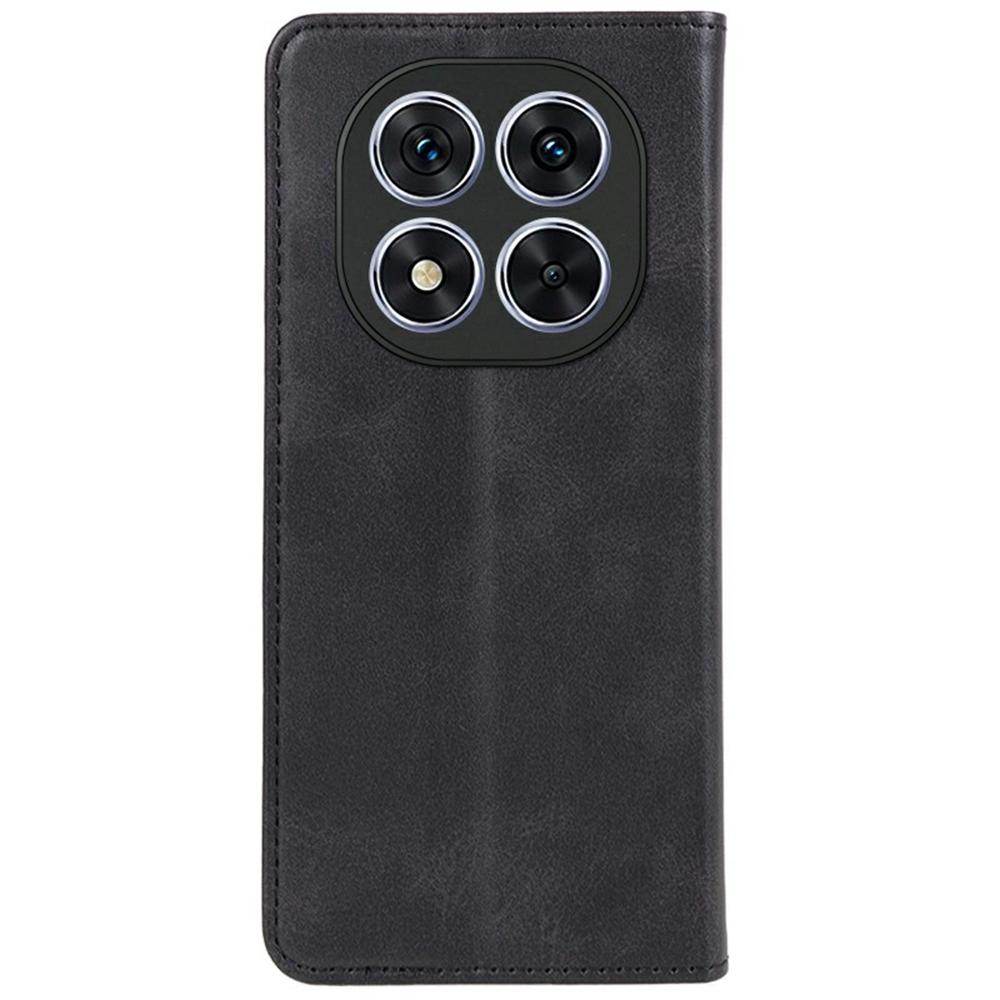 Für Xiaomi Redmi Note 14 Pro 5G/Poco X7 5G Hülle Stark Magnetisch PU Leder Handyhülle Kalbstruktur