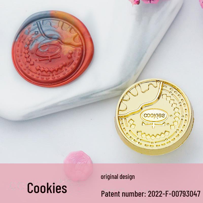 Eco-Friendly Zinc Alloy Retro Wax Seal Head with Color-Preserving Electroplating