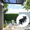 Black Bear Garden Ornament Waterproof Resin Creative Black Bear Figurine Simulation Animal Garden Decoration for Indoor Outdoor