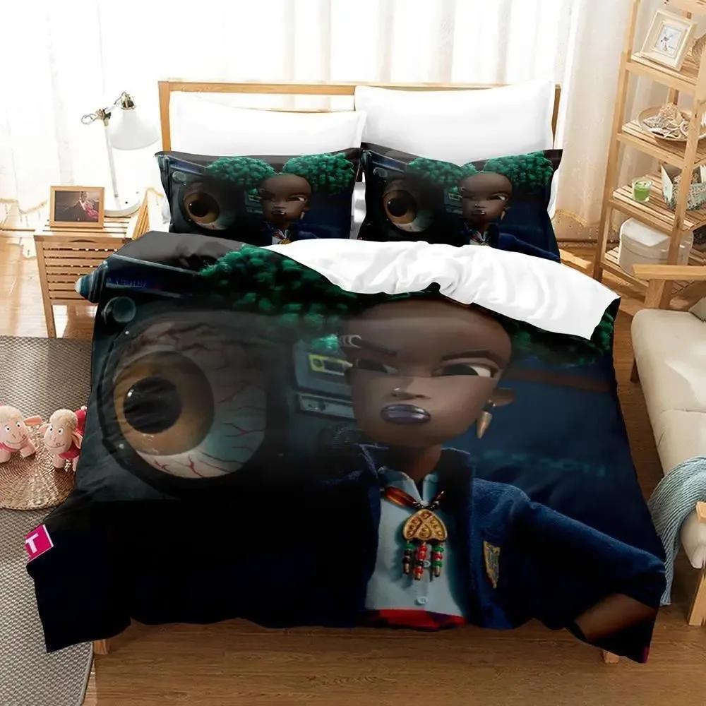 New Wendell & Wild Comedy Bedding Set Single Twin Full Queen King Size Bed Set Adult Kid Bedroom Duvet Cover Sets 3D Anime Bed