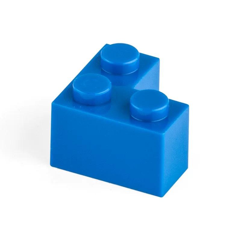 80PCS BRICK CORNER 1x2x2 Compatible 2357 Self-Locking Bricks Building Blocks Toys Accessories