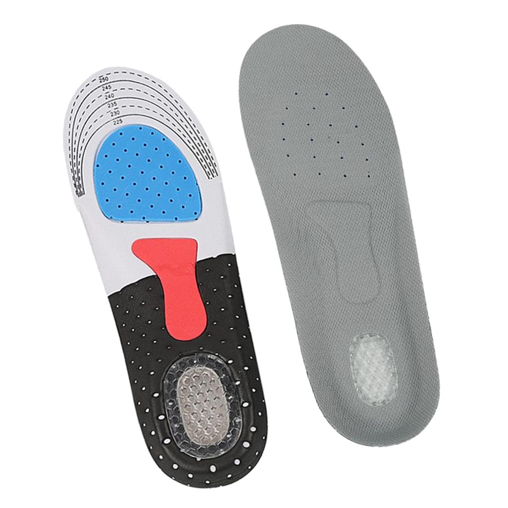 1 Pair Orthotic Support Insoles, Shock Absorption Gel Pad