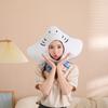 Fish Shape Cartoon Fish Headgear Cute Plush Hat Stingray Costume Hat  Halloween Cosplay