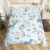 Western Country Wind Horse Printing Three-piece Quilt Cover Sheet Bedding Home Textiles