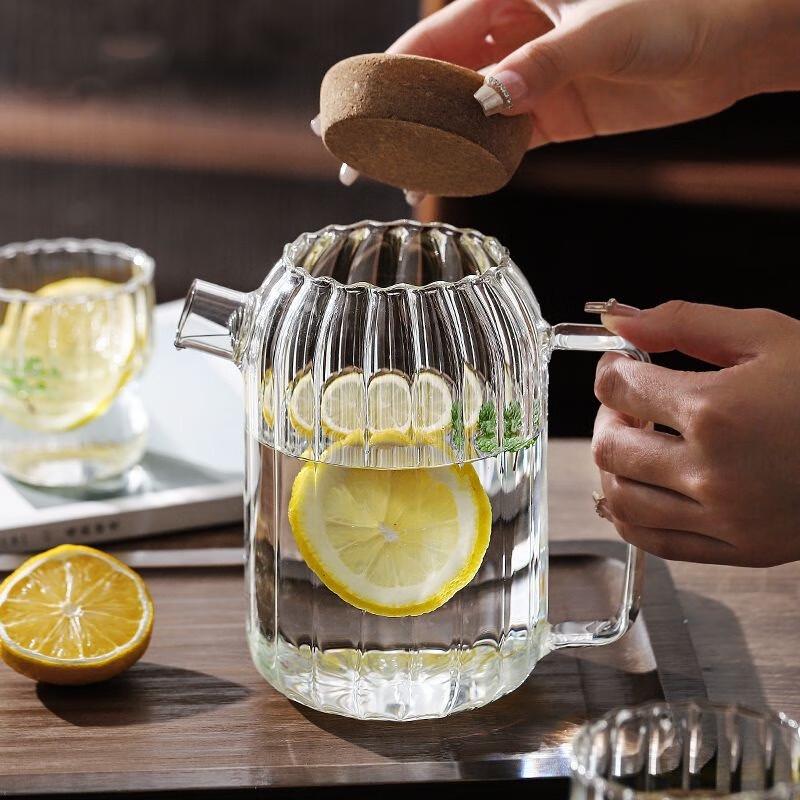 Shangqi High Borosilicate Glass Pitcher