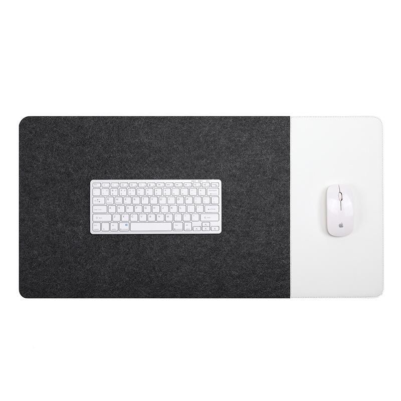 Stain-Resistant Felt Leather Extra Large Esports Gaming & Office Desk Mouse Pad