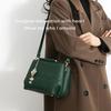 Fashion PU Women's Bag Two-Way Carry High-end Tote Bag Large Capacity Vintage Crossbody Bag Gift