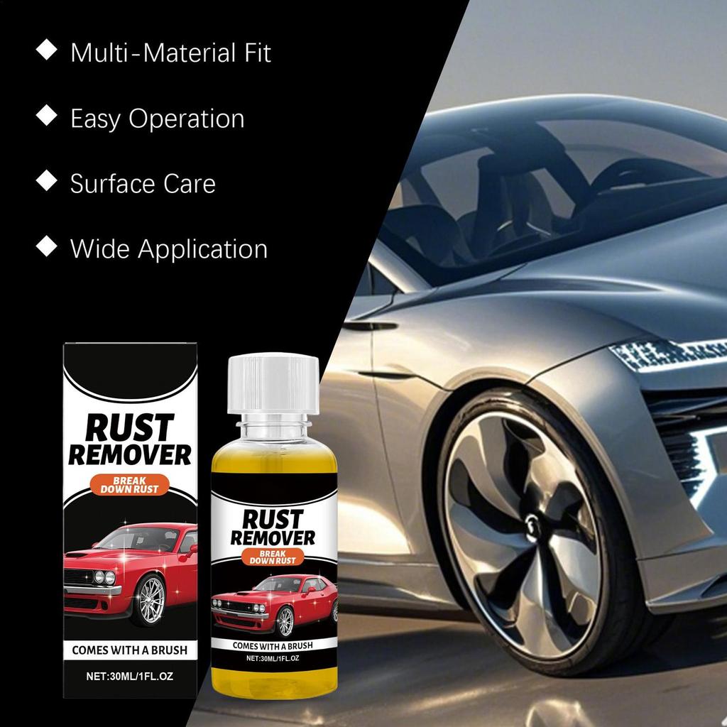 Car Rust Removal Spray 30ml Automotive Detailing Supplies Deep Penetrating Rust Remover For Grills For Automotive RV Truck Sedan