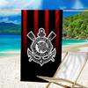 Sport Club Football Crest Printed Beach Towel, Super Soft Microfiber, Perfect Gift Birthday, for Pool, Beach, Travel, for family and friends