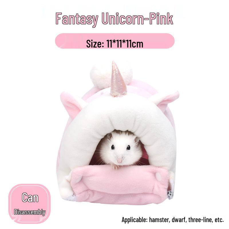 Winter Warm Cotton Nest for Small Pets: Hamsters, Chinchillas, Hedgehogs, Squirrels & Rabbits