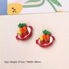 12Pcs Mini Simulation Food Fridge Magnets Waterproof Resin Decor for Home Kitchen Office DIY Craft Souvenir