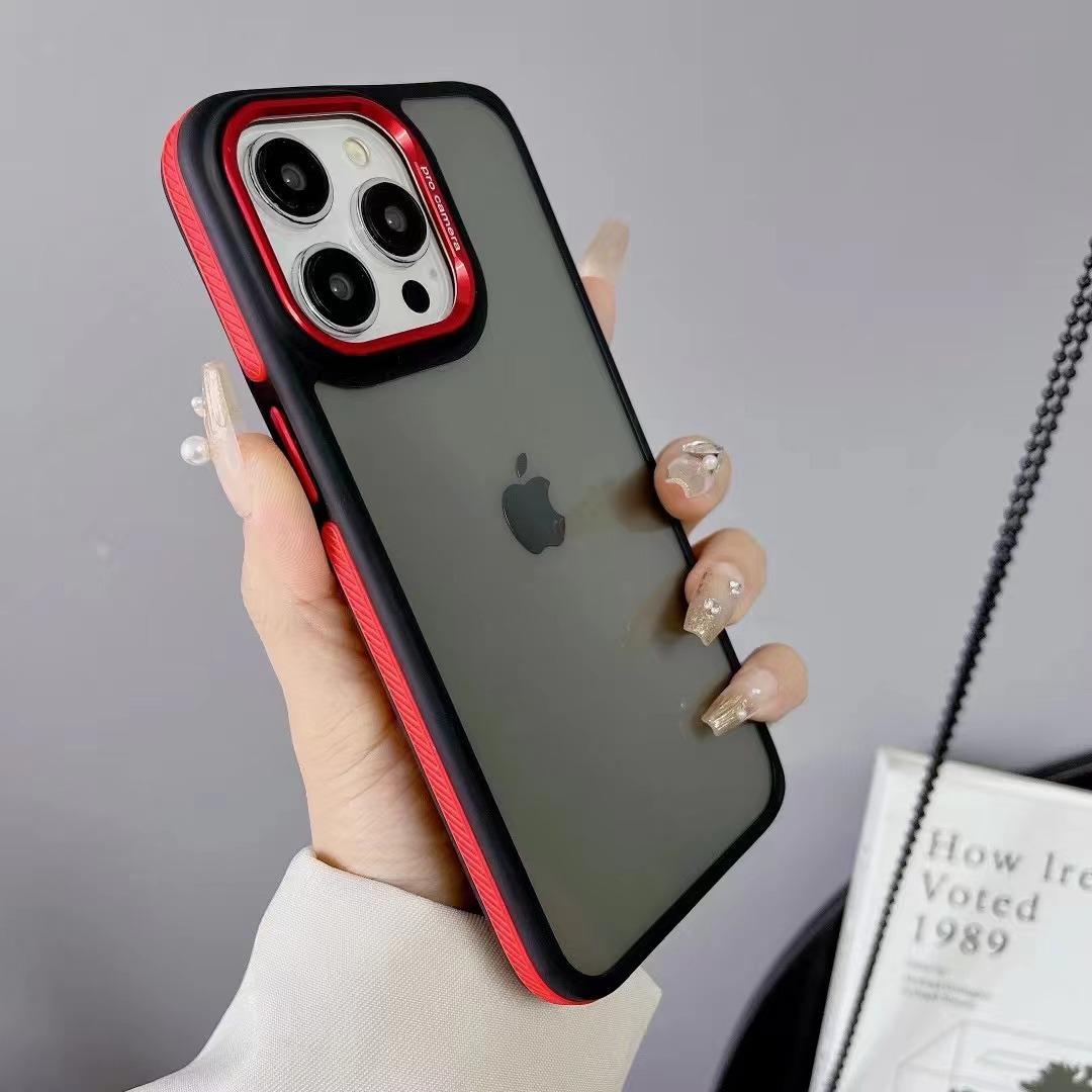 

Apple 15 Metal Phone Case 16 Skin Feel 13/14 Anti-drop Full Cover Protective Case Apple 16Plus