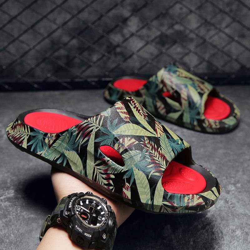 Fashion Men's Indoor Slippers Non-Slip Breathable Sandal Male for Shoes Summer Casual Soft Slipper Light Men Trend Beach Sandals New
