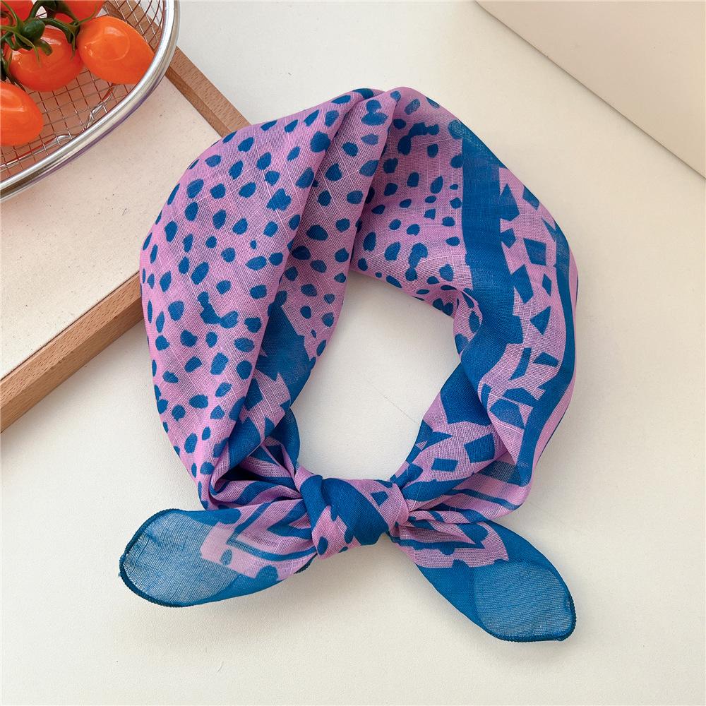 

55см Шарф для волос Хлопковый квадратный шарф Повязка на голову Повязка на голову Шарф для волос Головной платок Тюрбан Шаль Обёртывание Банданы