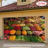 2D plane 1 piece of rural-style background for autumn harvest market suitable for parties and birthday anniversary parties