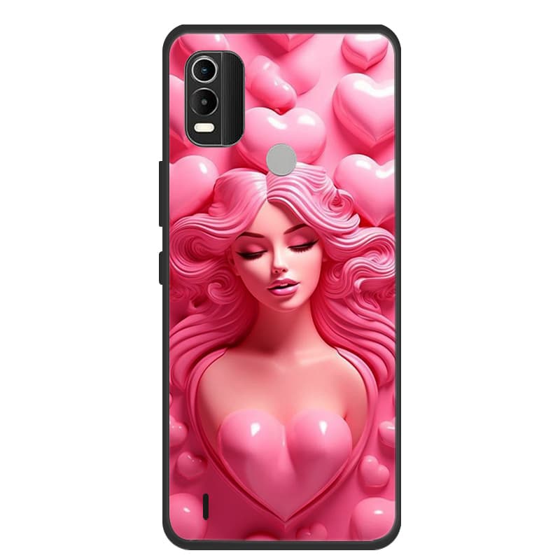 For Nokia C21 Plus Case Phone Cover Coque Black Silicone Soft Back Cover Case For Nokia G21 / G11 / C21 Plus Case C21Plus Funda