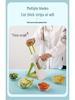 Multifunctional Vegetable Cutter & Slicer - Kitchen Shredder & Potato Julienne Tool