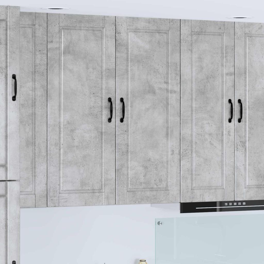Wall Cabinet PORTO Concrete Grey 40 x 31 x 100 cm Engineered Wood