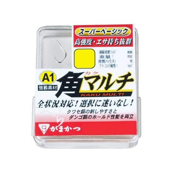 Gamakatsu Single Hook A1 Square Multi White The Box No. 4 105 Pieces 68130