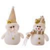 Snowman White Festive Plush Toy Charming Gnome Doll Versatile Christmas Piece Decoration