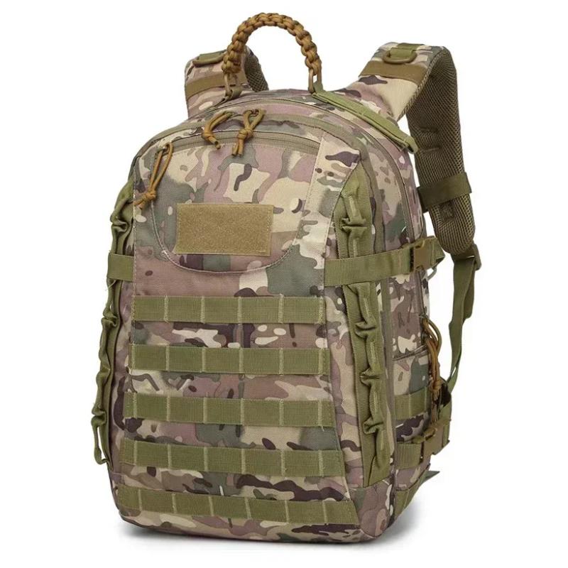 Men's Outdoor Sports Backpack Outdoor Waterproof Camping Hiking Sports Bag Soft Back Large 35-liter Capacity