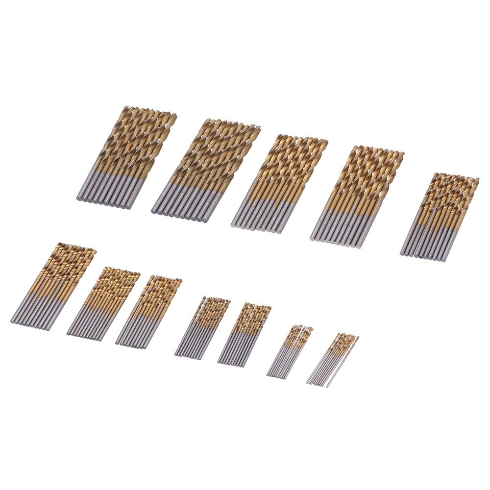 120 Stück Sechs Größen HSS-Bohrer 1/1,5/2/2,5/3/3,5 mm Bohrer-Set Metallbohren