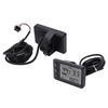 J-ouuoS866 Elektrisches Fahrrad Display LCD Messgerät 24V 36V 48V Elektroroller Bedienfeld mit SM-Stecker