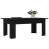 VidaXL Table basse Noir 100x60x42 cm Bois d’ingénierie 801180