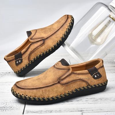 Herren Freizeitschuhe Leder Halbschuhe Große Größe Sommer Wanderschuhe für Männer