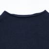 TOYOBOSHI UTSUGI 13IT-BC0004 Navy Cashmere 100% Mock Neck Sweater Tops 2 NavyUsed