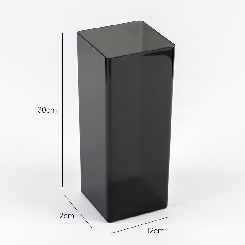 Acrylic Flower Box Transparent Vase Flowers And Green Plants Flower Arrangement Hydroponic Container Square Box Floral Storage